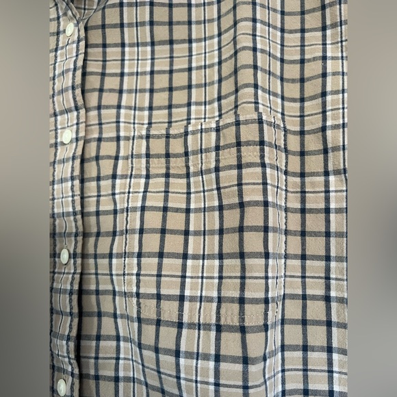 Vintage (90s) Abercrombie & Fitch Cotton Button Down Shirt SZ Medium - Picture 2 of 9